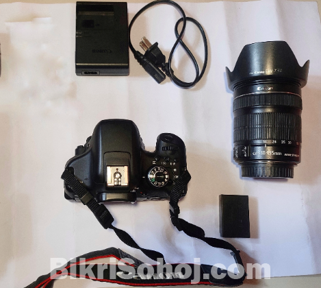 canon 750d with 18- 135 STM lens ✅
